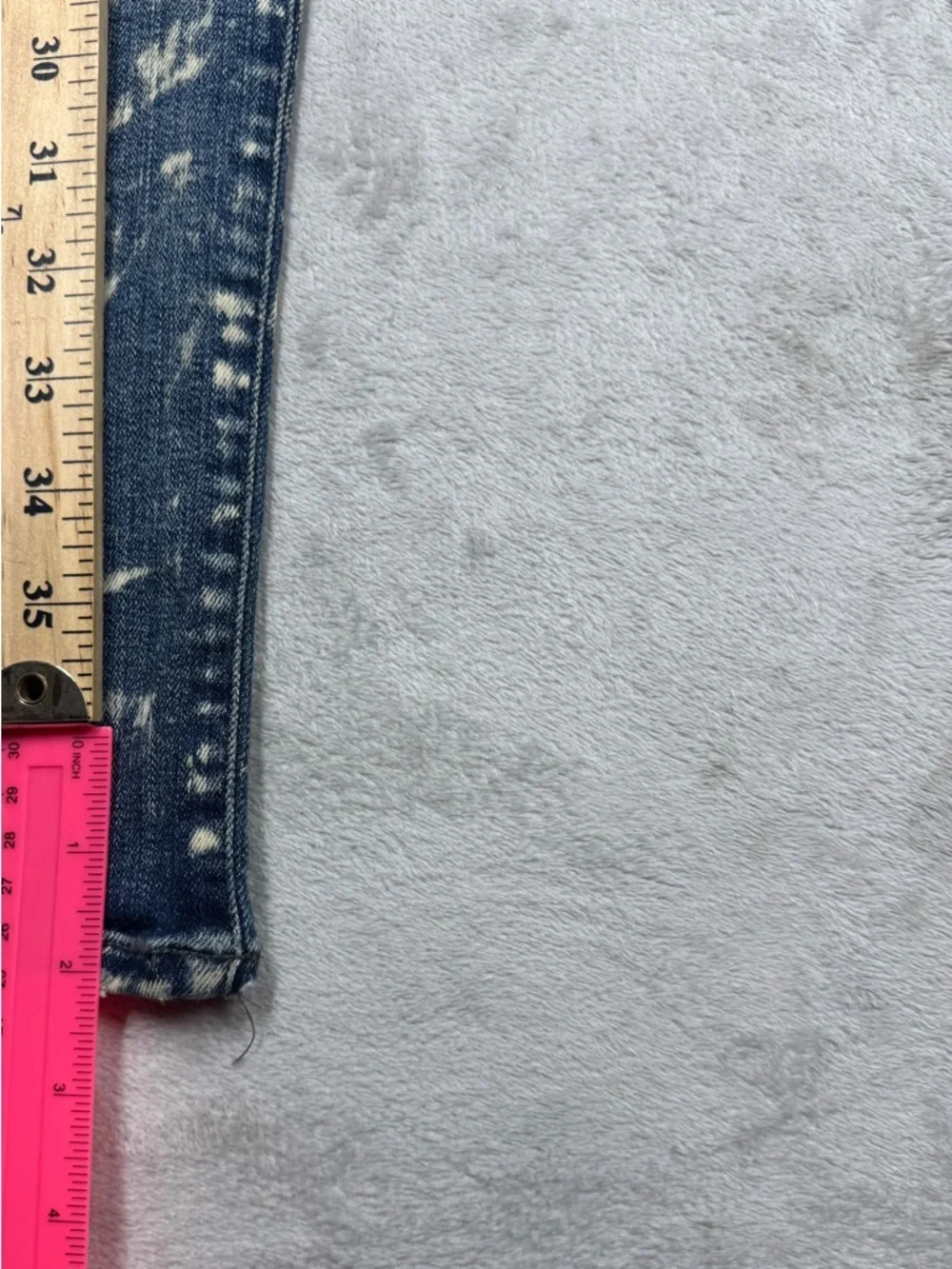Citizens of Humanity COH Avedon Starry Night Paint Bleach Skinny Blue Jeans 28 - Picture 10 of 17